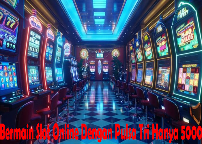 Bermain Slot Online Dengan Pulsa Tri Hanya 5000